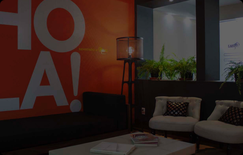 Chris standing up holding his daughter Elva